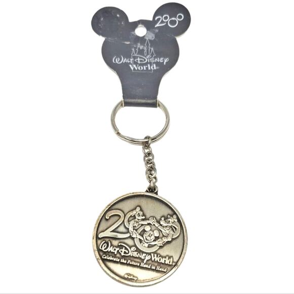Disney Parks 2000 Celebrate the Future Keychain Vintage - Picture 1 of 12